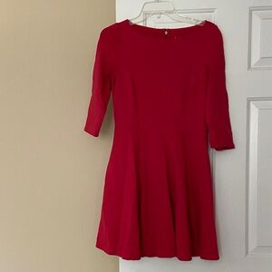 Kate Spade Vibrant Red Mini Dress